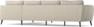 County - 3-sits soffa med divan höger - Beige