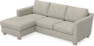 Friday - 3-sits soffa med schäslong vänster - Beige