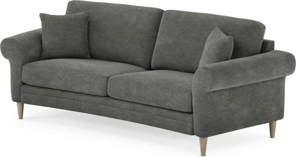 Eden - 2,5-sits soffa svängd - Grå
