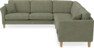 Eden - Hörnsoffa 2,5+2,5 - Grön