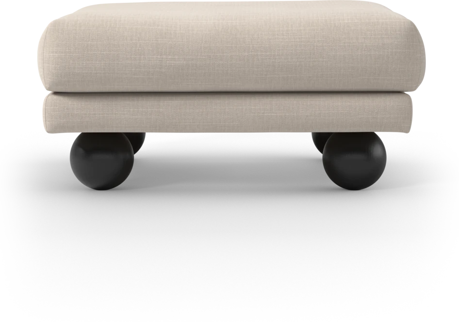 Harper - Fotpall - Beige
