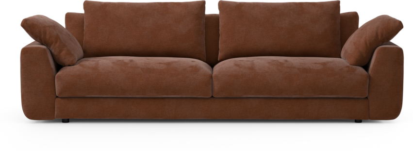 Amie - 4-sits soffa - Orange