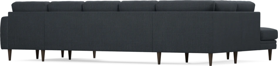 Eden - 3-sits soffa med divan vänster och schäslong höger - Blå