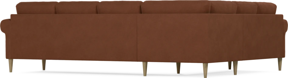 Eden - Hörnsoffa, 2+3-sits - Orange