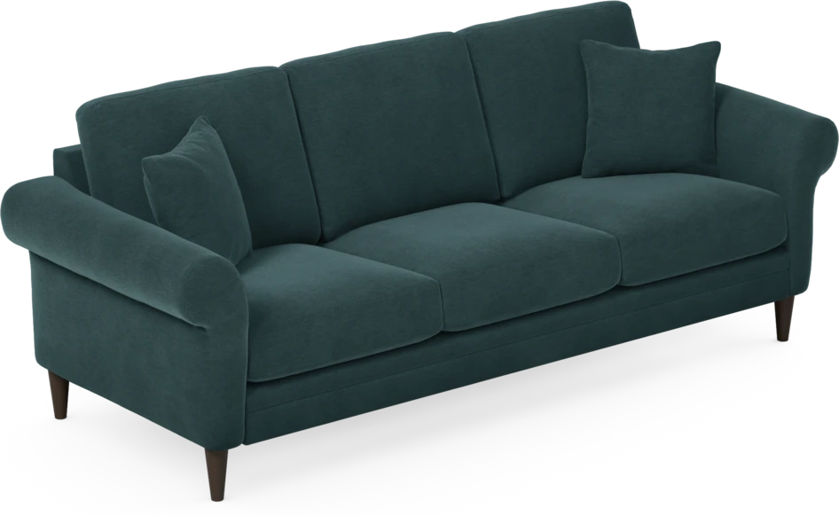 Eden - 3-sits soffa - Blå