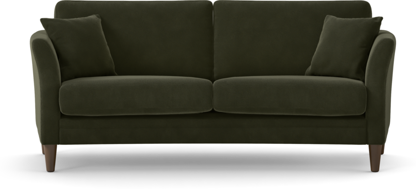 Eden - 2,5-sits soffa svängd - Grön