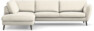 Madison - 3-sits soffa med divan vänster - Vit