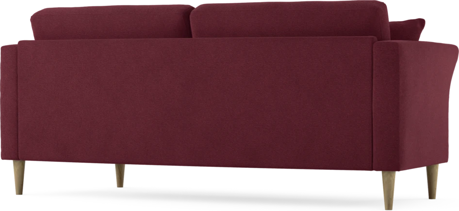Eden - 2,5-sits soffa svängd - Röd
