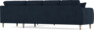 Eden - Hörnsoffa, 3+2-sits - Blå