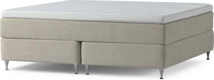 Delux Exclusive, Kontinentalsäng, dubbelsäng med bäddmadrass och sängben