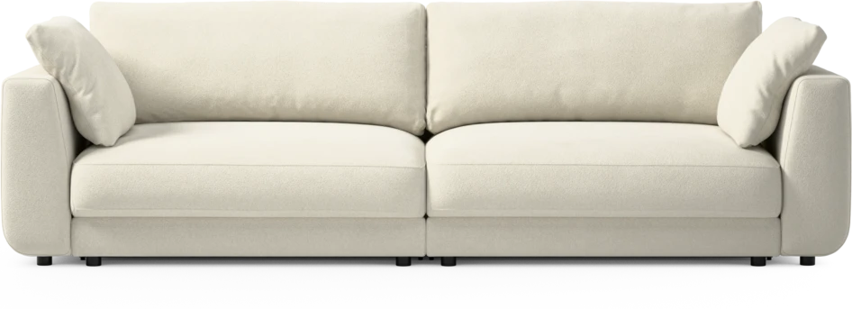 Amie - Bäddsoffa 4-sits - Vit