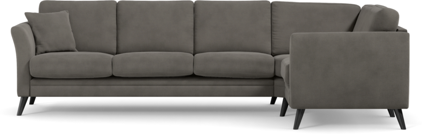 Eden - Hörnsoffa 3+1 - Grå