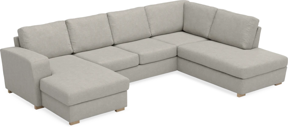 Friday - 3-sits soffa med schäslong vänster och divan höger - Beige