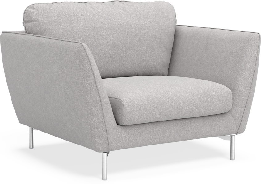 Madison Lux - Fåtölj, 70 cm - Grå