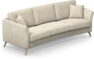Eden - 3-sits svängd - Beige