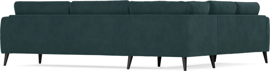Bridge - Hörnsoffa, 2+3-sits - Blå