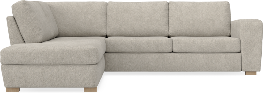 Friday - 2,5-sits soffa med divan vänster - Beige