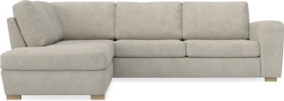 Friday - 2,5-sits soffa med divan vänster - Beige