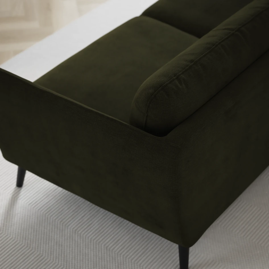 Madison Lux - Hörnsoffa 3+2-sits, hörn 1 - Grön