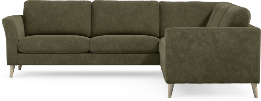 Bridge - Hörnsoffa, 2+2-sits - Grön