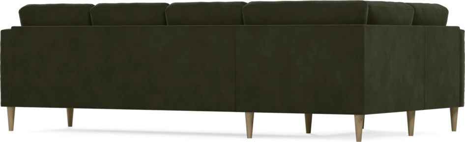 Eden - Hörnsoffa, 1+3-sits - Grön