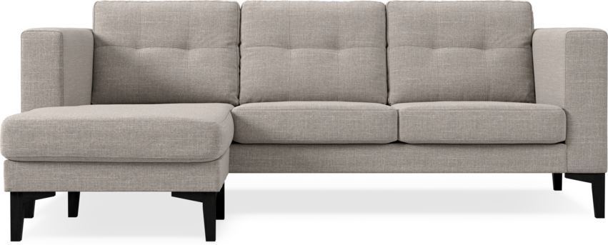 Rio - 3-sits soffa med schäslong vänster - Beige