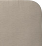 Delux Rundad - Sänggavel, 90-210 cm - Beige