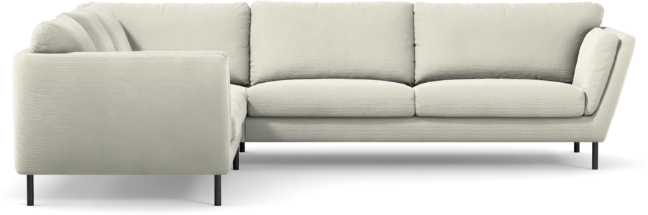 Madison Lux - Hörnsoffa 2+3-sits, hörn 1 - Vit
