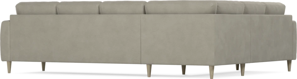 Eden - Hörnsoffa, 2+3-sits - Brun