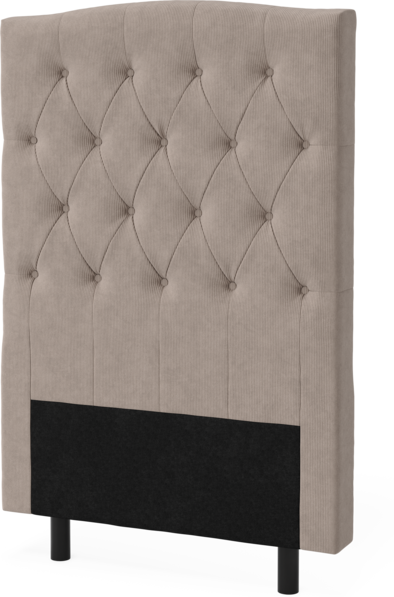 Queen - Sänggavel, 90-210 cm - Beige