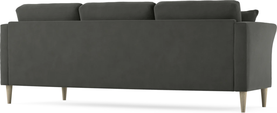 Eden - 3-sits soffa svängd - Grå