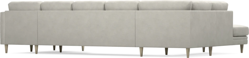 Eden - 3-sits soffa med divan vänster och schäslong höger - Grå
