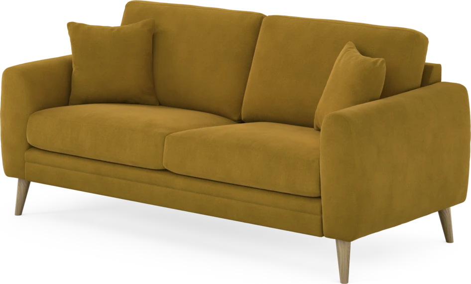 Eden - 2,5-sits soffa - Gul