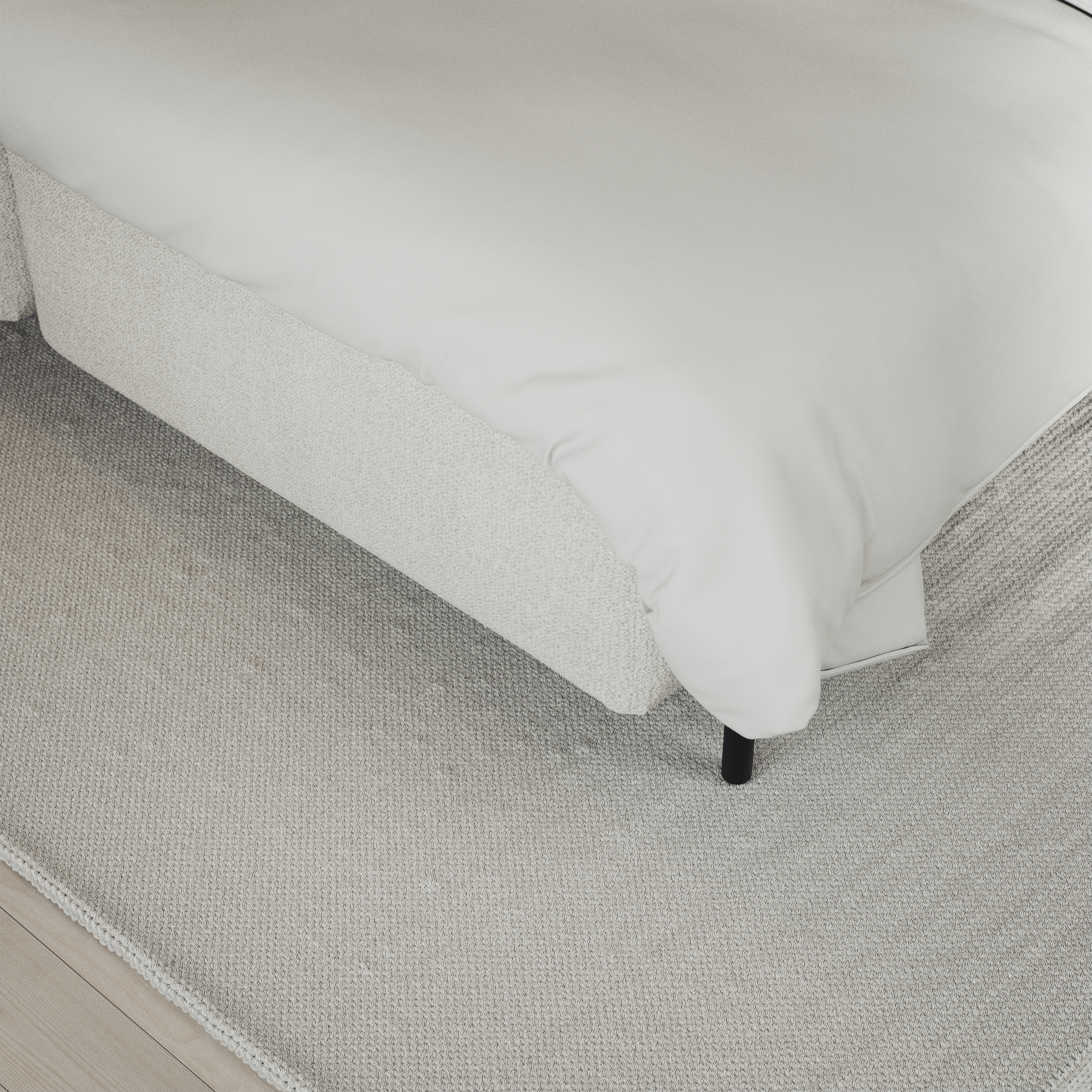 Delux Exclusive - Kontinentalsäng, enkelsäng 120 cm med bäddmadrass och sängben - inspiration