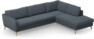 County - 2,5-sits soffa med divan höger - Blå