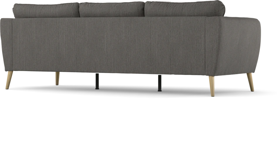 County - 3-sits soffa - Brun
