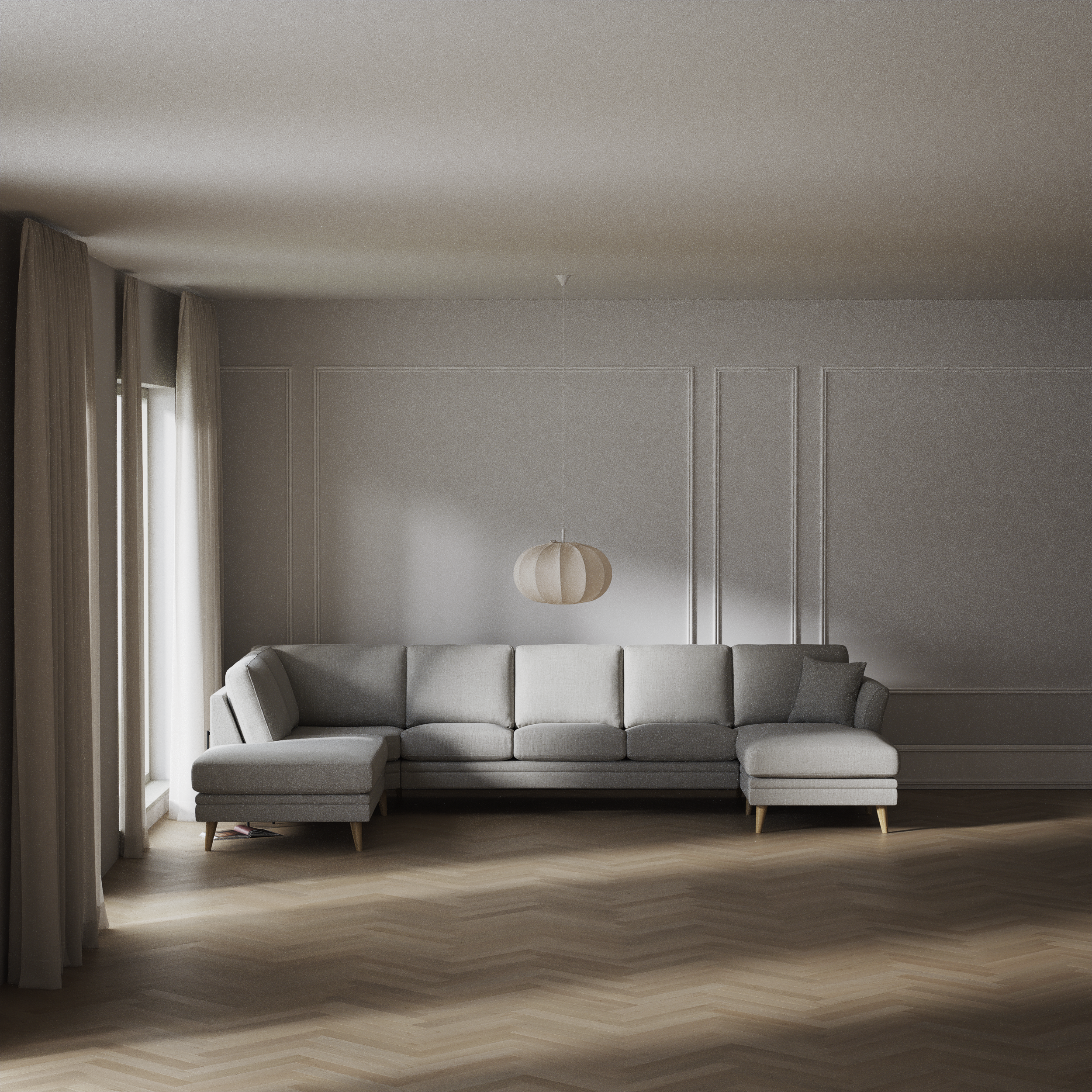 Eden - 3-sits soffa med divan vänster och schäslong höger - inspiration