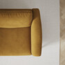 Bridge - 3-sits soffa - Gul