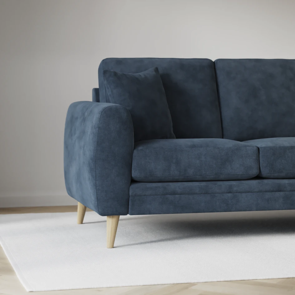 Eden - 3-sits soffa - Blå
