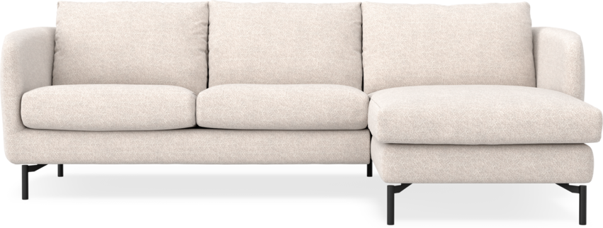 Madison - 2-sits soffa med schäslong höger - Beige