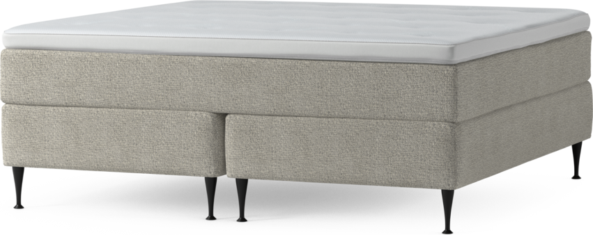 Delux Exclusive - Kontinentalsäng, dubbelsäng med bäddmadrass och sängben