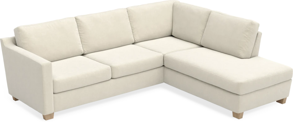 Friday - 2,5-sits soffa med divan höger - Beige