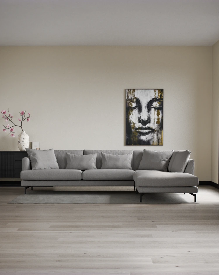 Harper - 3-sits soffa med divan höger - inspiration