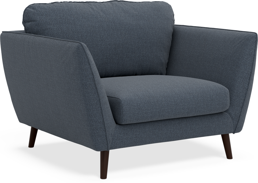 Madison Lux - Fåtölj, 70 cm - Blå