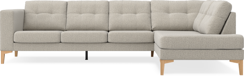 Rio - 3-sits soffa med divan höger - Beige