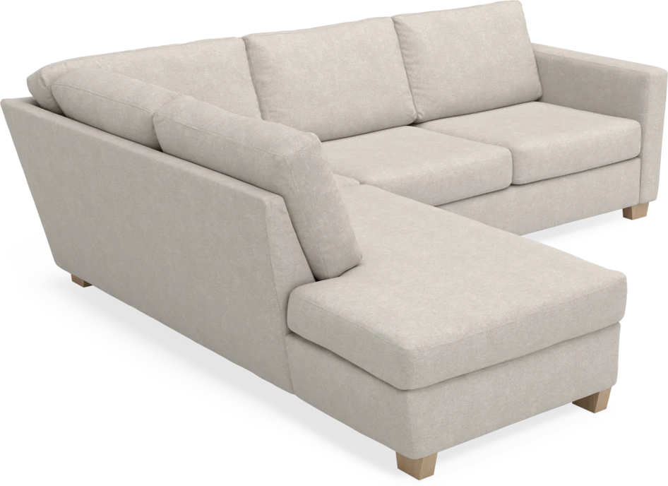 Friday - 2,5-sits soffa med divan vänster - Grå