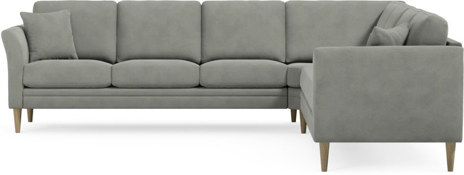 Eden - Hörnsoffa, 3+3-sits - Grå