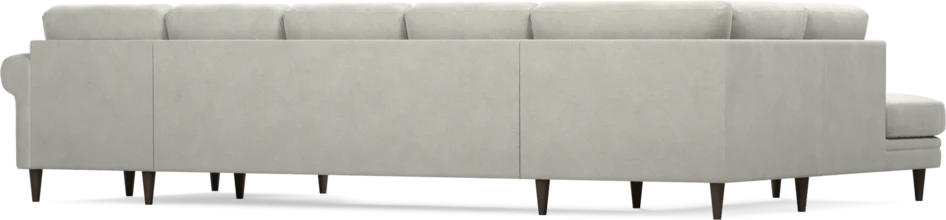 Eden - 3-sits soffa med divan vänster och schäslong höger - Grå