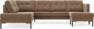 Rio - 3-sits soffa med divan vänster och schäslong höger - Beige