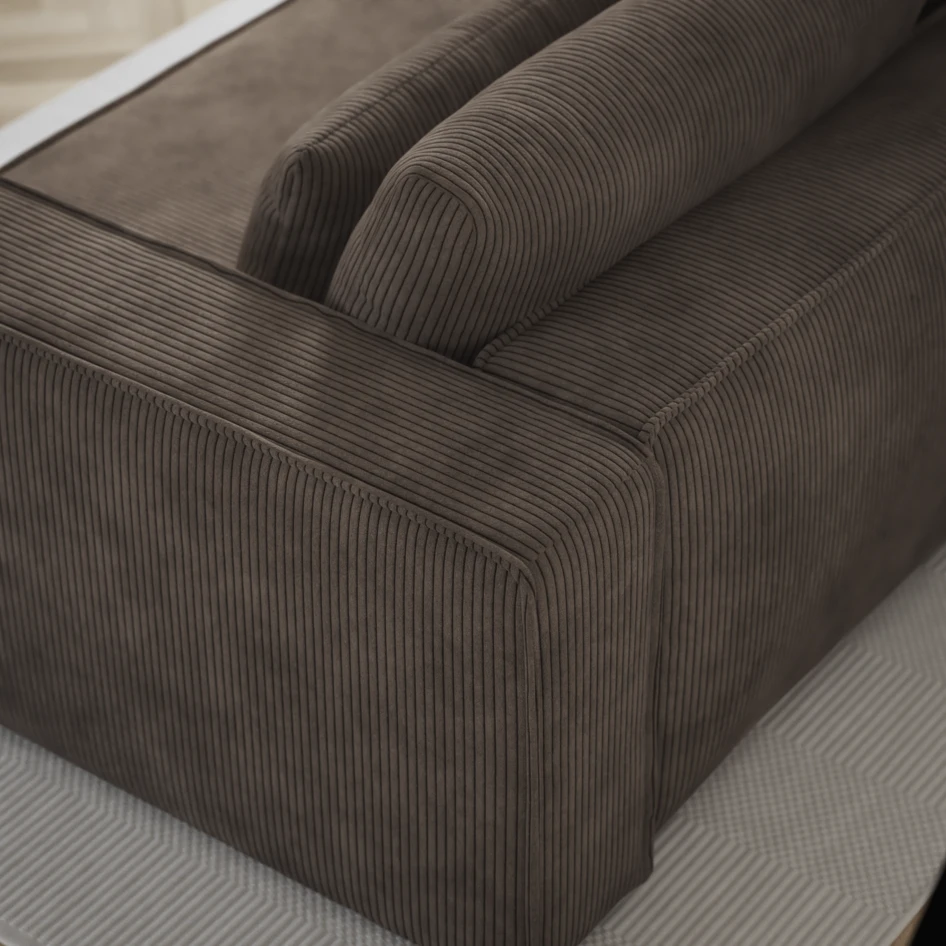 Ide - Bäddsoffa 4-sits - Brun